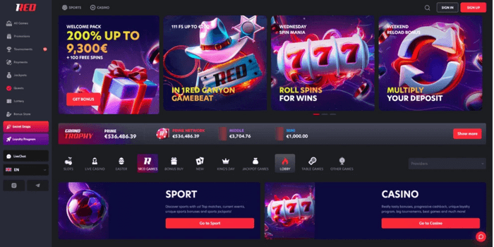 1Red Casino Nederland – Jouw Ultieme Gids voor 2026 image 1